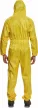 Cerva Leigh vízálló overall kapucnival sárga színben