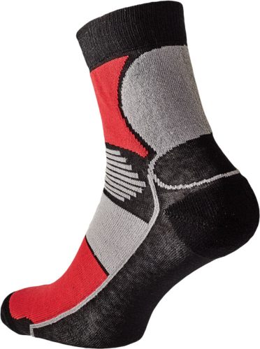 Cerva Knoxfiled Basic fekete/piros zokni