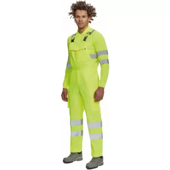   Cerva Gandia jólláthatósági kantáros nadrág sárga színben