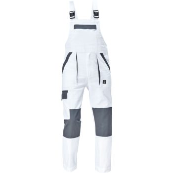 Cerva Max Neo kantáros nadrág fehér színben