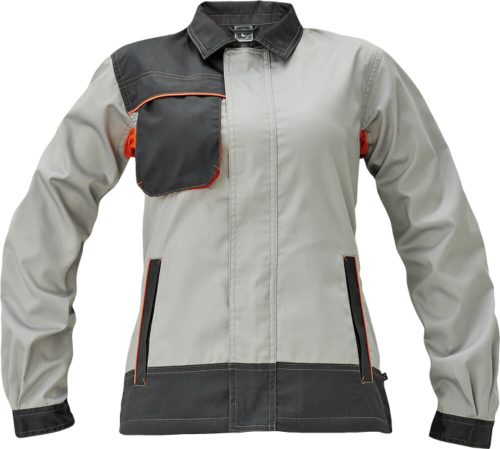 Cerva Montrose Lady női munkavédelmi dzseki szürke színben