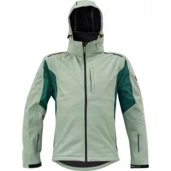 Cerva Dayboro Softshell kabát szürkés-zöld színben