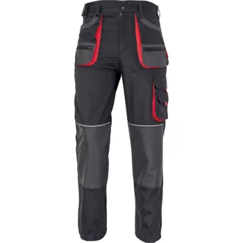   F&F Hans munkavédelmi derekas nadrág fekete/antracit színben