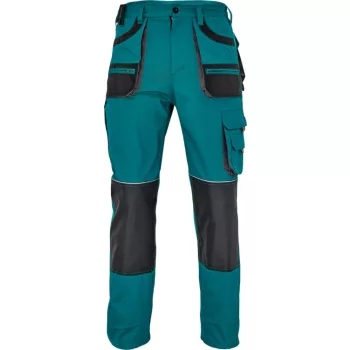   F&F Hans munkavédelmi derekas nadrág zöld/antracit színben