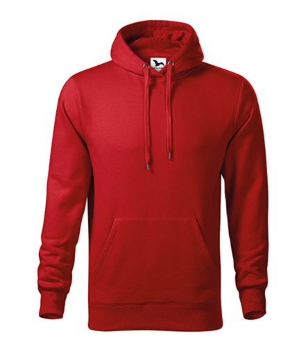 Malfini Cape 413 kapucnis pulóver piros színben