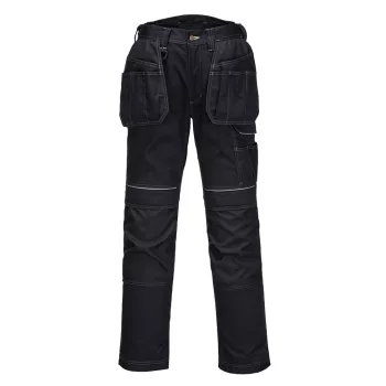   Portwest T602 PW3 Holster Work lengőzsebes nadrág fekete színben