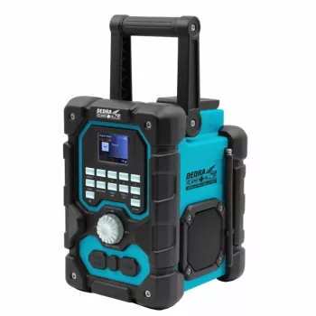   Dedra DED7006BT akkumulátoros Bluetooth-os rádió 18V SAS+ALL