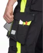 Ardon Neon munkavédelmi derekas nadrág fekete/sárga színben