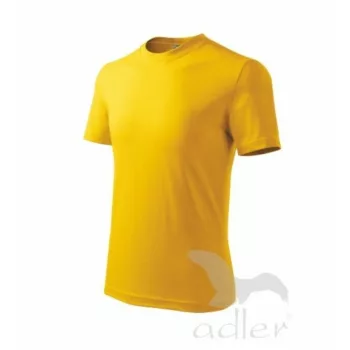 Malfini 100 Classic gyerek póló sárga színben