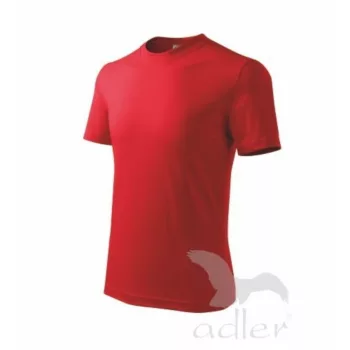 Malfini 100 Classic gyerek póló piros színben