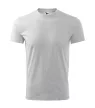 Malfini 101 Classic unisex póló világosszürke melírozott színben