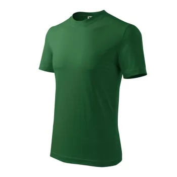 Malfini 101 Classic unisex póló üvegzöld színben