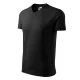 Malfini 102 V-neck unisex póló fekete színben