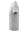 Malfini 102 V-neck unisex póló világosszürke melírozott színben