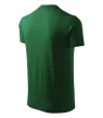 Malfini 102 V-neck unisex póló üvegzöld színben