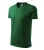Malfini 102 V-neck unisex póló üvegzöld színben
