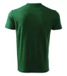 Malfini 102 V-neck unisex póló üvegzöld színben