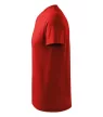 Malfini 102 V-neck unisex póló piros színben