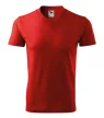 Malfini 102 V-neck unisex póló piros színben