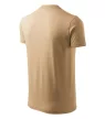 Malfini 102 V-neck unisex póló homok színben