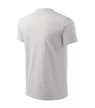 Malfini 110 Heavy unisex póló világosszürke melírozott színben