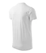 Malfini 111 Heavy V-nyakú unisex póló fehér színben