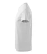 Malfini 111 Heavy V-nyakú unisex póló fehér színben