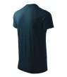 Malfini 111 Heavy V-nyakú unisex póló navy színben