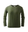 Malfini 121 Fit-T LS gyerek póló khaki színben