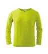 Malfini 121 Fit-T LS gyerek póló lime színben