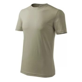   Malfini 132 Classic New férfi póló világos khaki színben