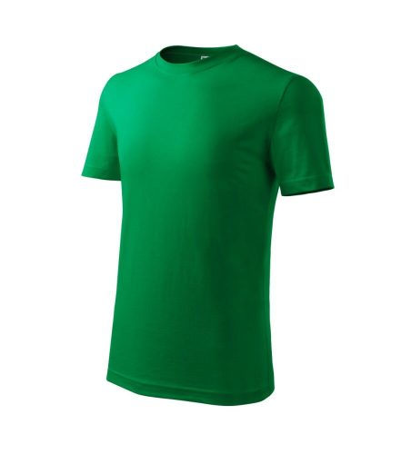 Malfini 135 Classic New gyerek póló fűzöld színben