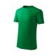 Malfini 135 Classic New gyerek póló fűzöld színben
