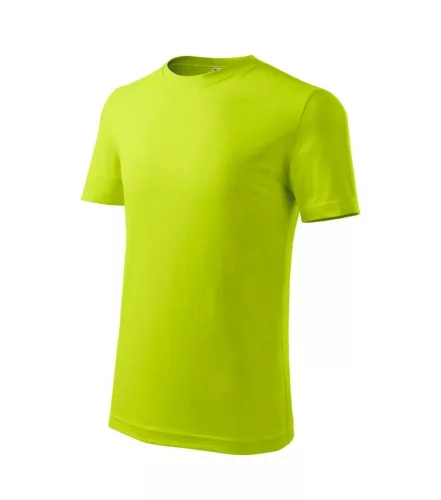 Malfini 135 Classic New gyerek póló lime színben