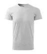 Malfini 137 Heavy New unisex póló világosszürke melírozott színben