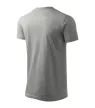 Malfini 137 Heavy New unisex póló sötétszürke melírozott színben