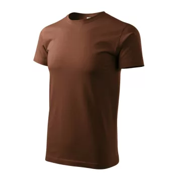   Malfini 137 Heavy New unisex póló csokoládébarna színben