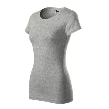   Malfini 141 Glance női póló sötétszürke melírozott színben