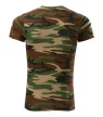 Malfini 144 Camouflage unisex póló barna terepszín színben