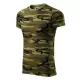 Malfini 144 Camouflage unisex póló zöld terepszín színben