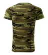 Malfini 144 Camouflage unisex póló zöld terepszín színben