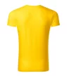 Malfini 146 Slim Fit V-neck férfi póló sárga színben