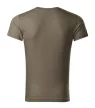 Malfini 146 Slim Fit V-neck férfi póló army színben