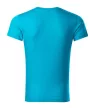 Malfini 146 Slim Fit V-neck férfi póló türkiz színben