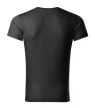 Malfini 146 Slim Fit V-neck férfi póló ébenszürke színben