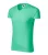 Malfini 146 Slim Fit V-neck férfi póló menta színben