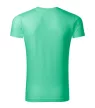 Malfini 146 Slim Fit V-neck férfi póló menta színben