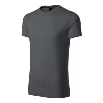   Malfini 153 Exclusive férfi póló light anthracite színben
