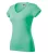 Malfini 162 Fit V-neck női póló menta színben