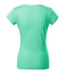 Malfini 162 Fit V-neck női póló menta színben
